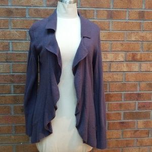 Banana republic deep purple sz.small cardigan